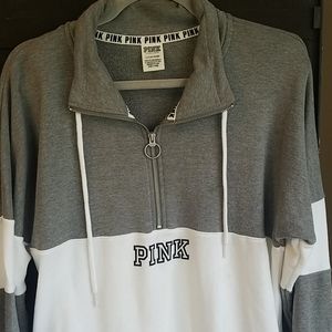 Pink Quarter zip